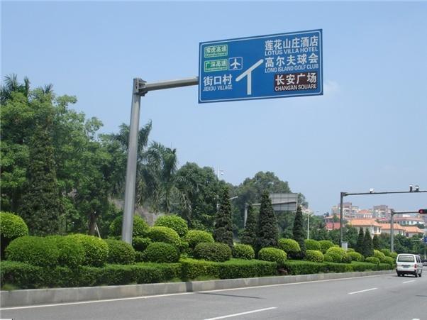 道路标志杆，指示标牌杆件